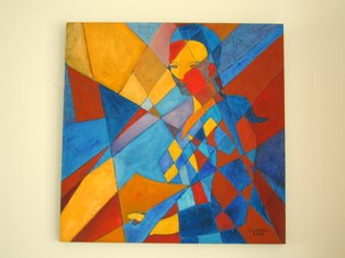 peinture de Josette Bude Laurent